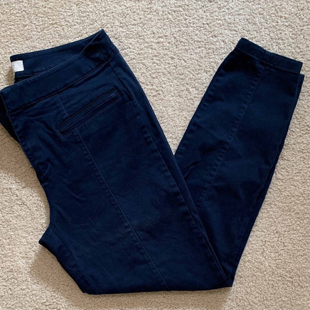 LOFT skinny pants with cute pockets